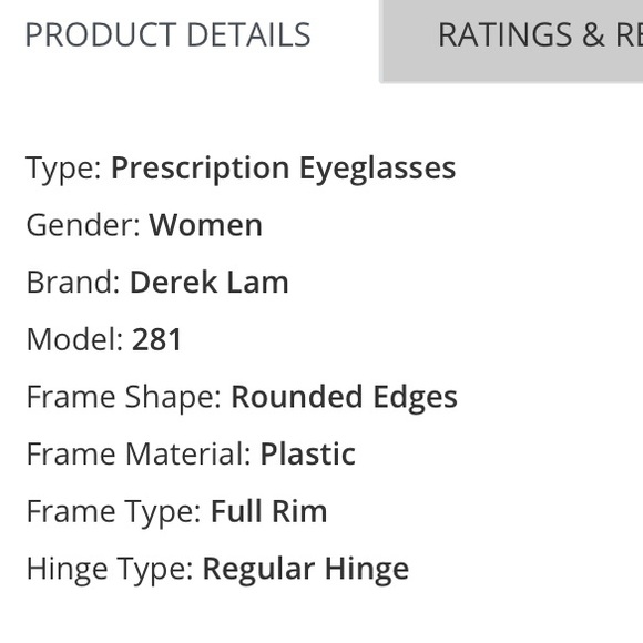 DEREK LAM 281 glasses 18k gold plated ruby/goldNWT - Picture 12 of 12